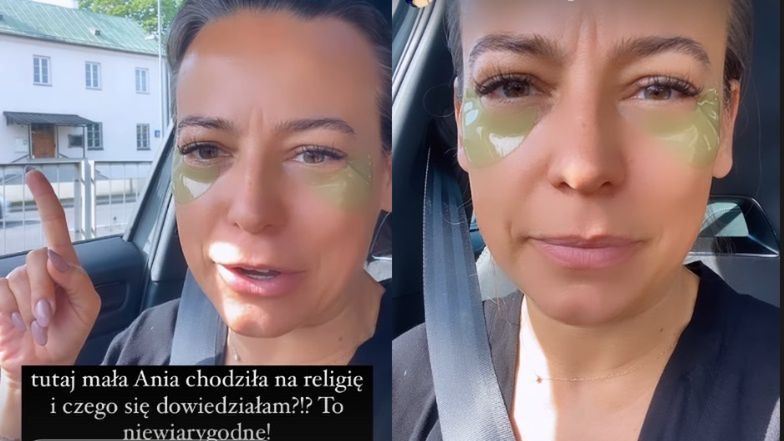 Anna Mucha wspomina lekcje religii