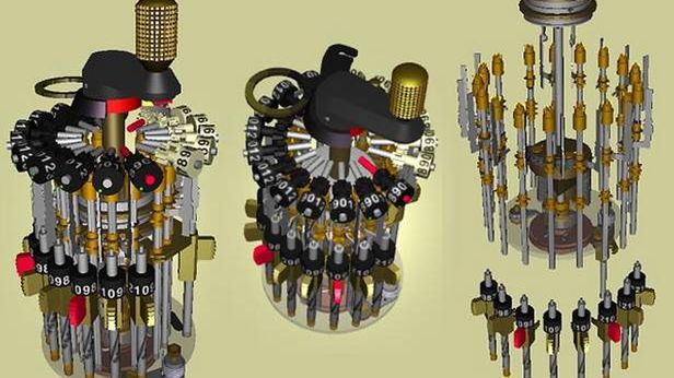 Kalkulator Curta - arcydzieło mechaniki wymyślone w obozie koncentracyjnym 1