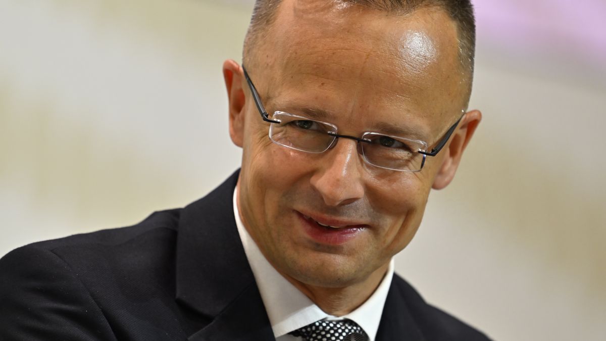 ST. PETERSBURG, RUSSIA - JUNE 19: Hungarian Foreign Minister Peter Szijjarto attends a panel titled 'The Global Energy Market: Seeking a Balance between Producer and Consumer' held as part of the 28th St. Petersburg International Economic Forum (SPIEF) in St. Petersburg, Russia on June 19, 2025. The event brings together high-level government and business representatives from 140 countries. (Photo by Sefa Karacan/Anadolu via Getty Images)