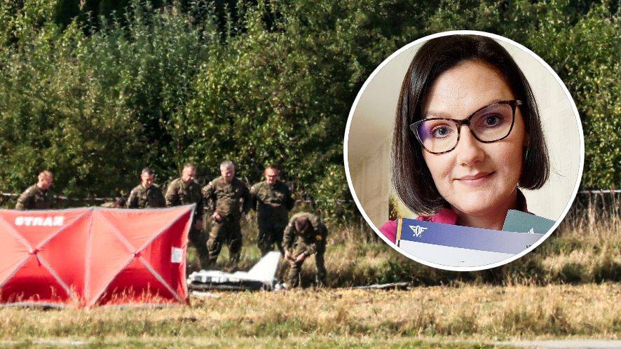 Rosyjskie drony w Polsce. Ekspertka komentuje