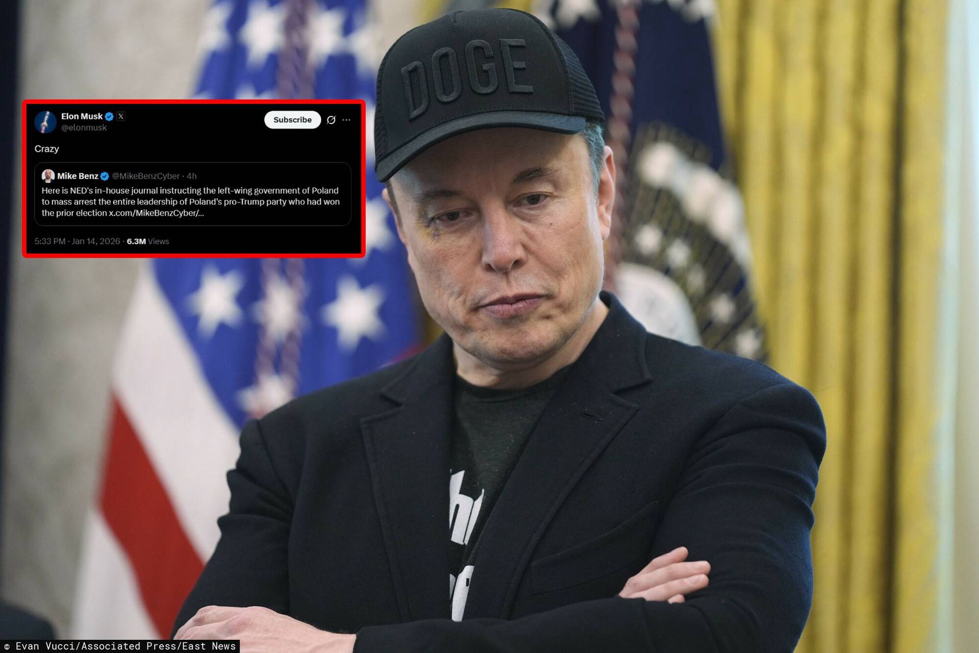 wiadomości,aktualności,WP Wiadomości Musk znów krótko o Polsce. 