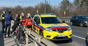 Warszawa: Pijany rowerzysta przewrócił się w trakcie wyprzedzania. 2500 złotych mandatu