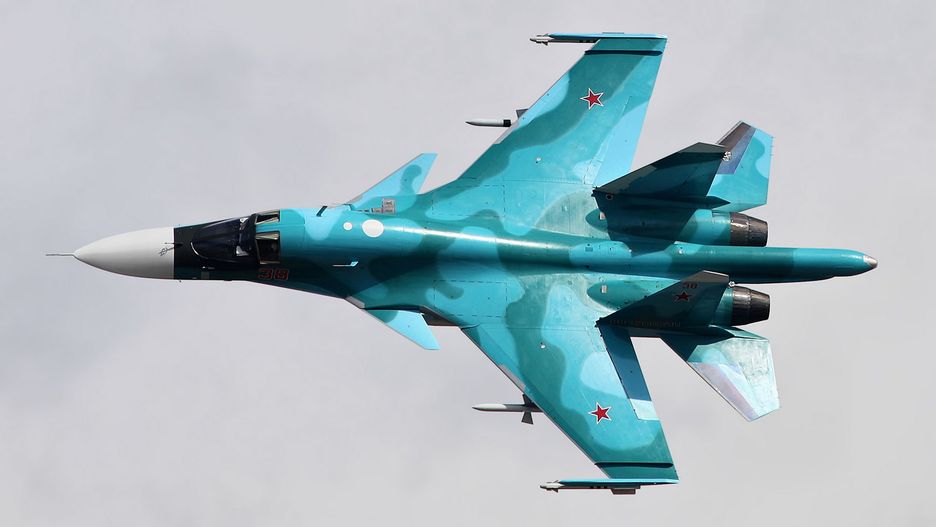 Rosyjski samolot uderzeniowy Su-34