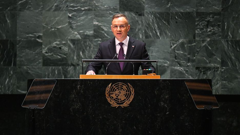 Prezydent Andrzej Duda na forum ONZ w Nowym Jorku