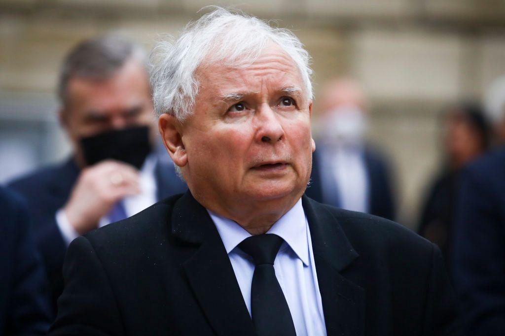 Jarosław Kaczyński zapytany o respiratory