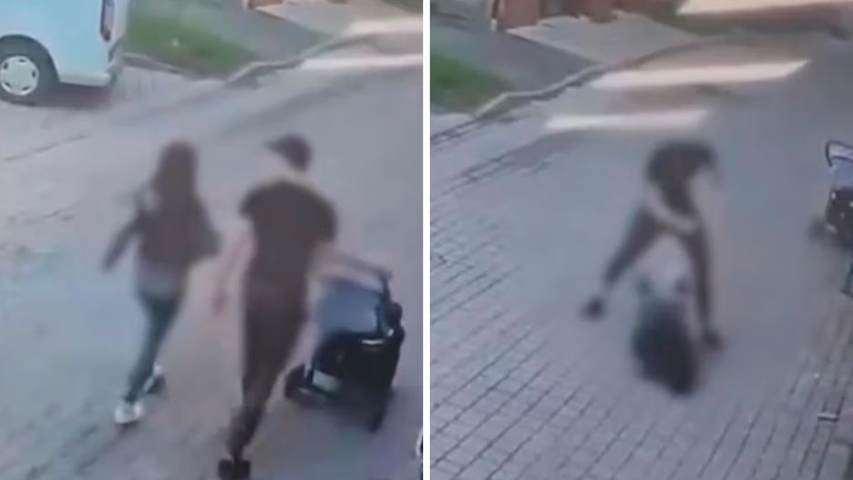 Damski bokser w Kamiennej Górze. Screen / @Wałbrzych24.com