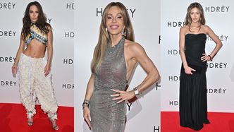 Celebrytki lansują się na urodzinach marki kosmetycznej: Doda w srebrnej kreacji, Blanka z odkrytym brzuchem i Joanna Opozda (ZDJĘCIA)