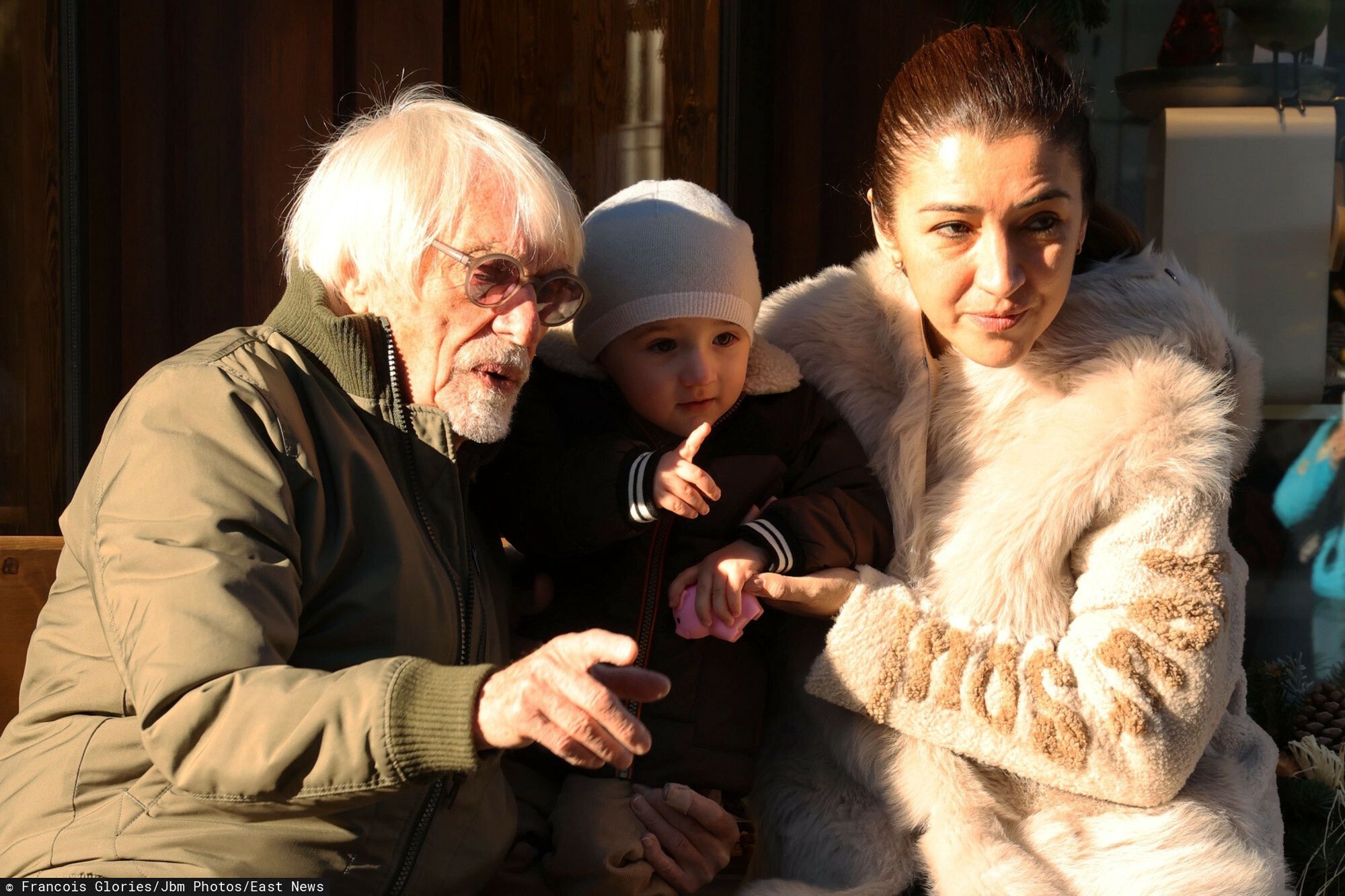 
Bernie Ecclestone z żoną