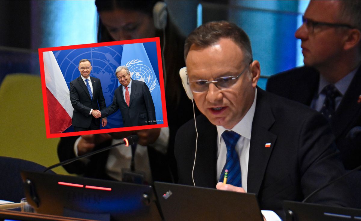 Andrzej Duda w ONZ