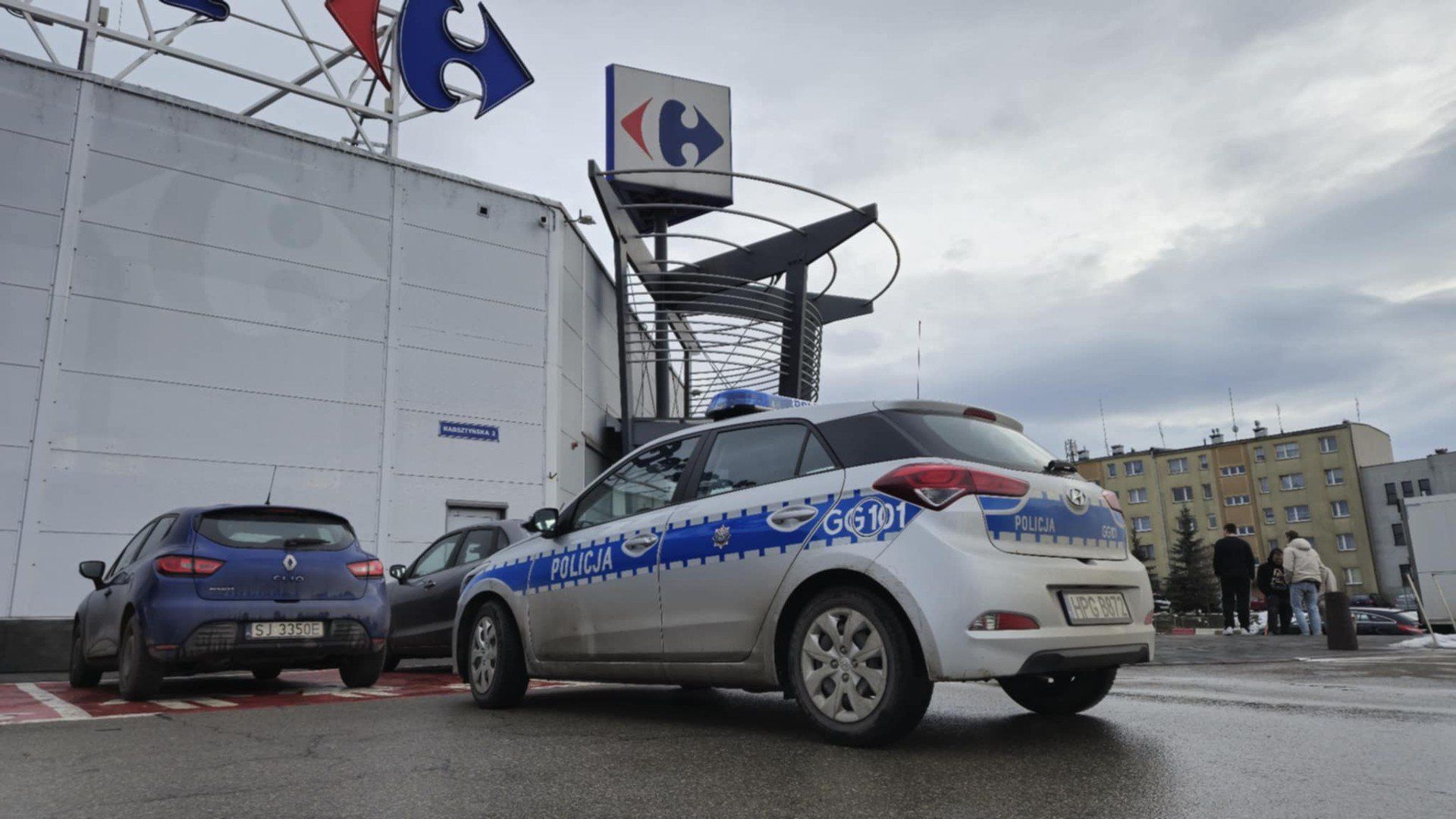Atak nożownika w Olkuszu - styczeń 2025