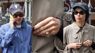 Zaręczeni Harry Styles i Zoë Kravitz maszerują ulicami Londynu. Na palcu aktorki lśniła błyskotka za MILION DOLARÓW (FOTO)
