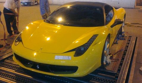 Kolejne Ferrari 458 Italia poszło z dymem... [wideo]