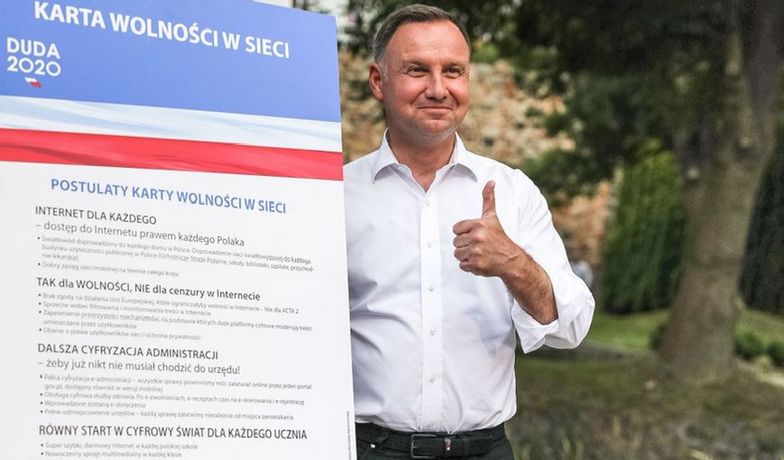 Na półtora tygodnia przed drugą turą wyborów Andrzej Duda zaprezentował kolejne postulaty
