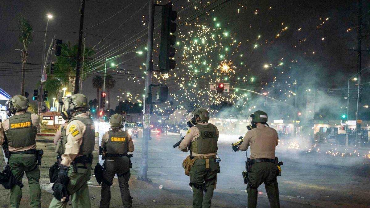 Protesty po federalnych operacjach przeciwko imigrantom w Los Angeles