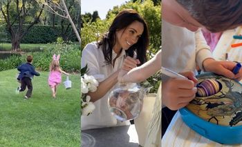 RZADKI WIDOK: Meghan Markle relacjonuje rodzinne święta z 6-letnim Archiem i 4-letnią Lilibet w ich kalifornijskiej willi (ZDJĘCIA)