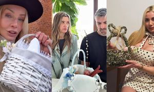 Gwiazdy pokazały swoje ŚWIĘCONKI: Woźniak-Starak, Koroniewska, Schreiber. Co mają w koszyczkach? (ZDJĘCIA)