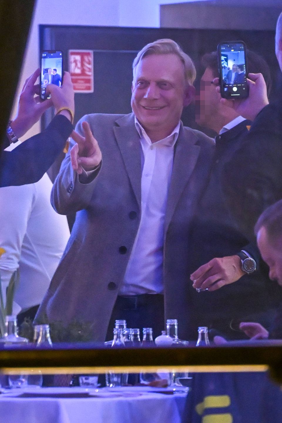 Arkadiusz Janiczek na całonocnej imprezie