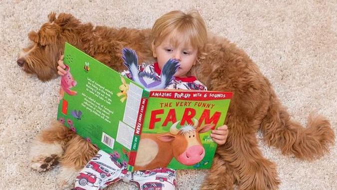 Buddy i Reagan uwielbiają spędzać razem czas.