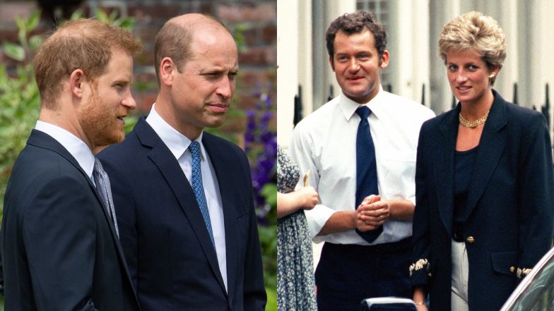 Książę William i Harry spotkali się kilka lat temu z lokajem księżnej Diany. "Poprosili o zachowanie tego w tajemnicy"
