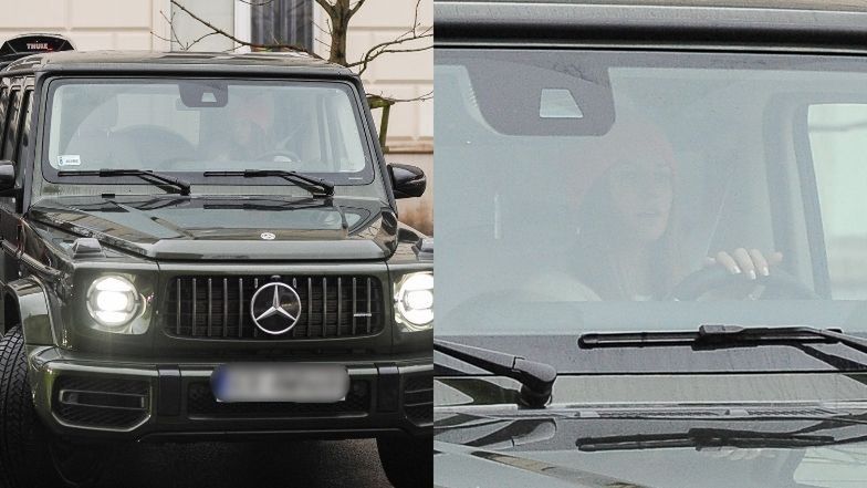 Anna Lewandowska łamie przepisy podczas przejażdżki po Warszawie
