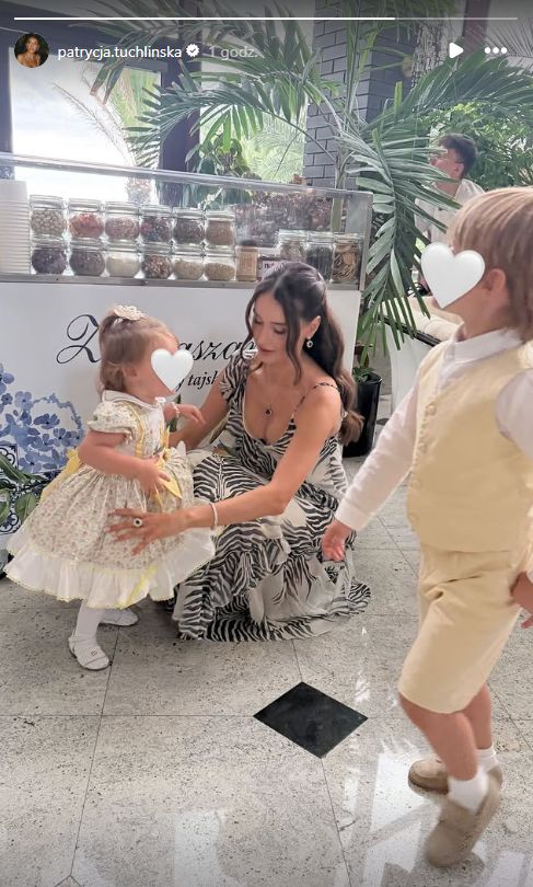 Patrycja Tuchlińska pokazała nowe zdjęcie z pociechami