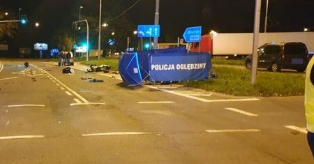 Śmiertelny wypadek na rondzie w Lublinie. Nie żyje motorowerzysta
