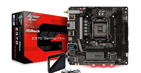 ASRock Fatal1ty Z370 Gaming-ITX/ac - miniaturka dla graczy (tania nie jest)