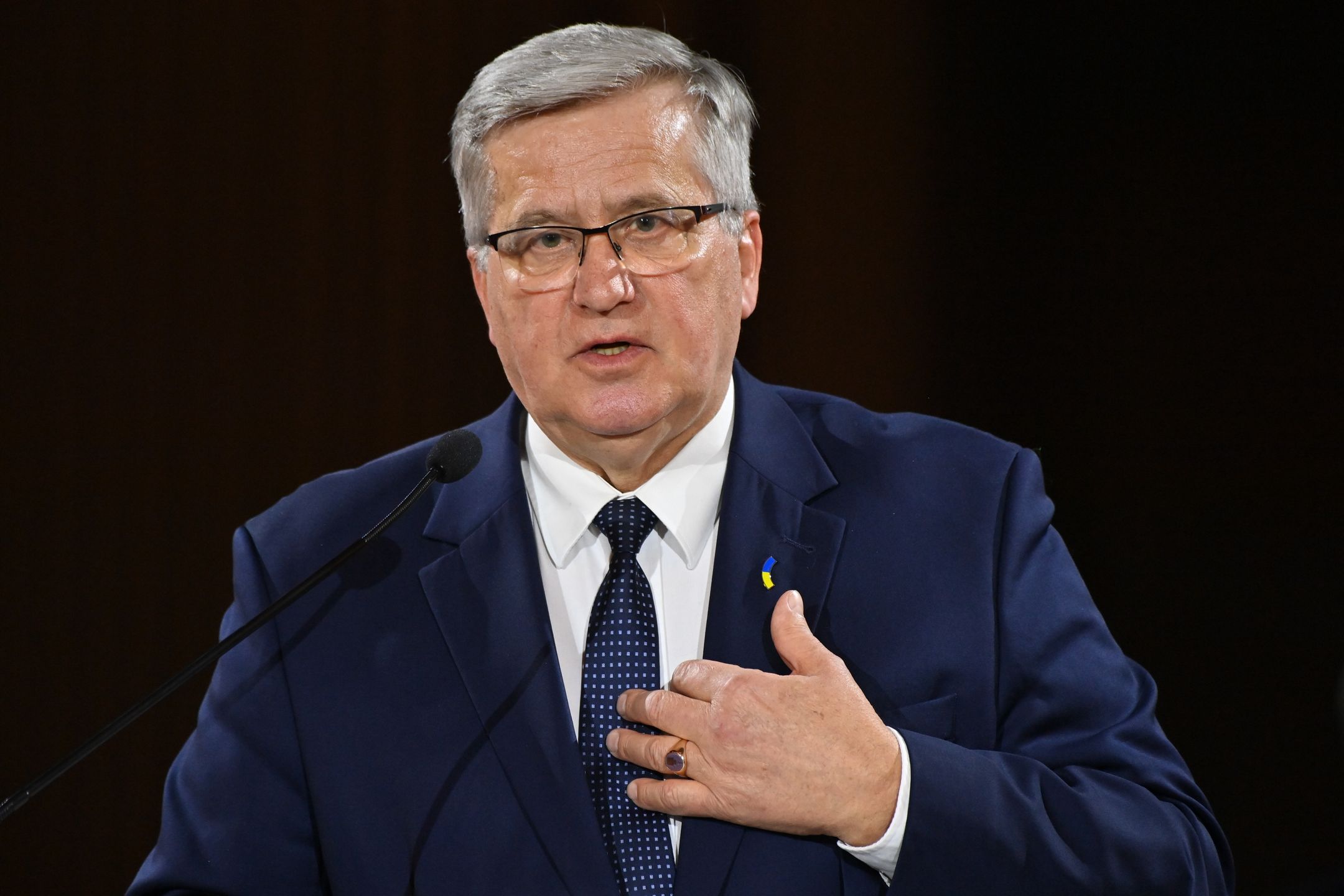 Bronis�aw Komorowski
Andrzej Jackowski
debta, Jak zapewni� Bezpiecze�stwo. Globalne zagro�enia i lokalne od, MON, polityka, Rozmowy na szczycie