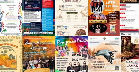 Imprezy i festiwale w województwie lubelskim 12-13 września. Europejski Festiwal Smaku, T.Love, pokazy lotnicze i święto chleba