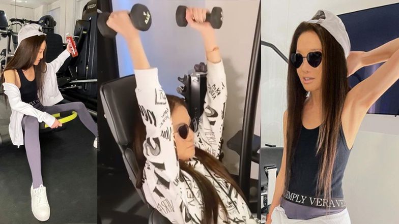 Vera Wang ćwiczy na prywatnej siłowni