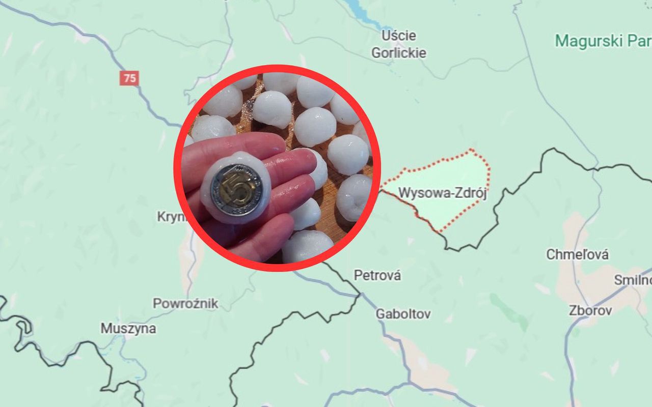 "Grad pięciozłotówek". Zdjęcie z Małopolski obiegło sieć