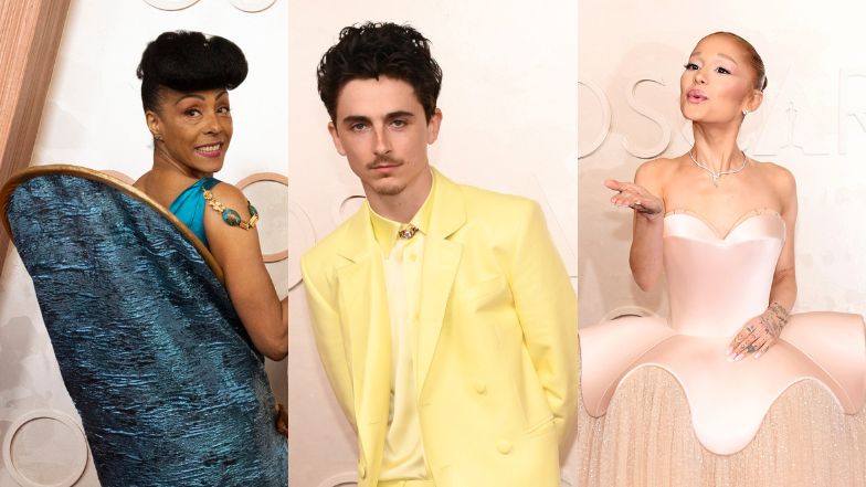 Modowe koszmarki na Oscarach 2025: mroczna Cynthia Erivo, Timtohee Chalamet cały na żółto, Ariana Grande w abażurze...