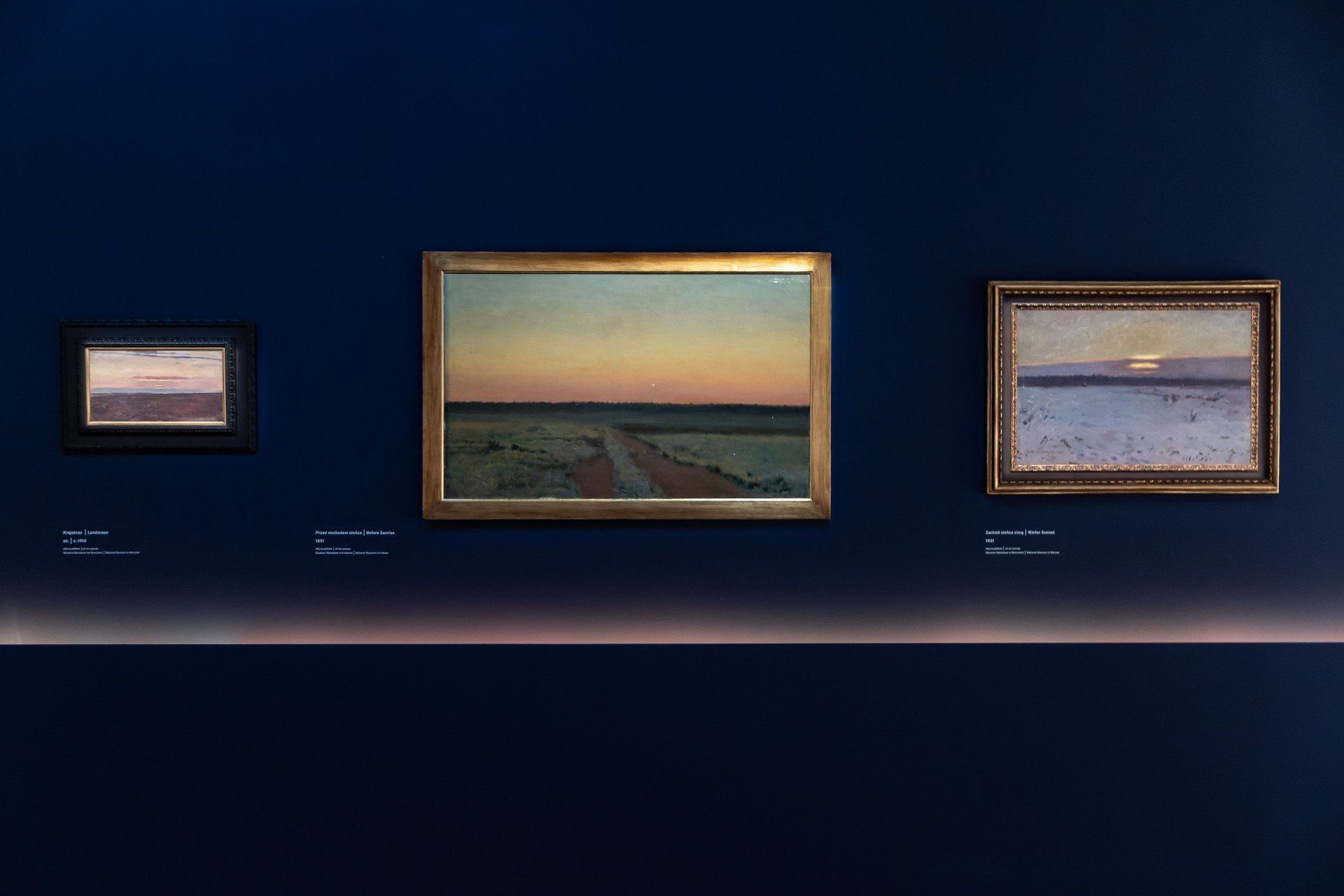 Obrazom dotyczącym natury towarzyszą nagrania