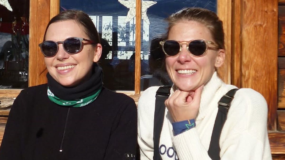 Marta Wierzbicka i Aleksandra Kwaśniewska pojechały na narty 