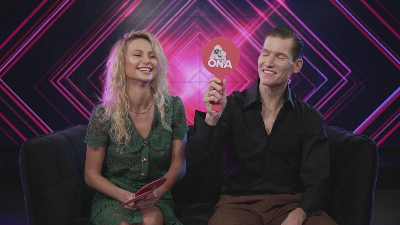 Hanna Żudziewicz i Jacek Jeschke w "Parometrze"