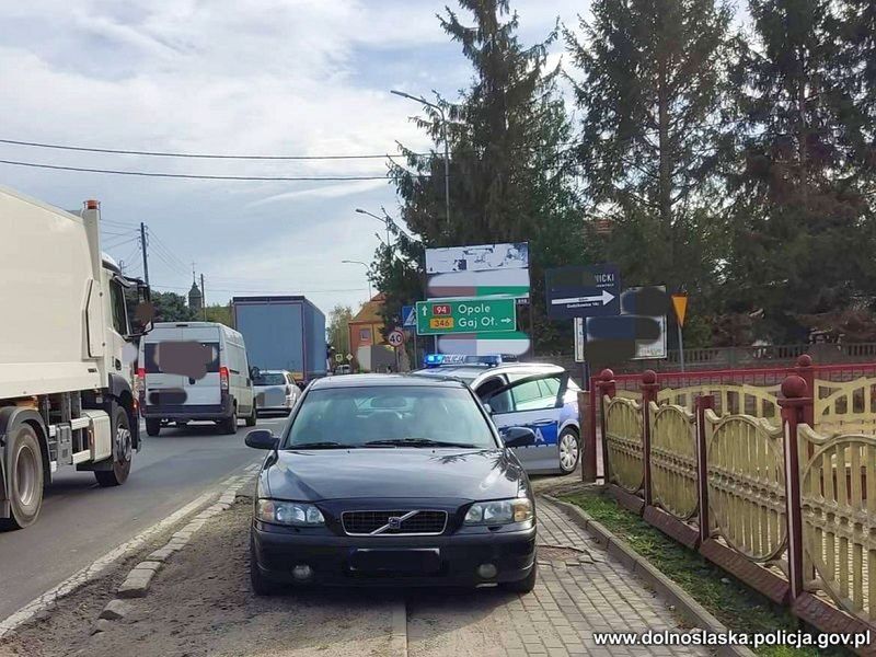 Kierowca volvo zdecydowanie przesadził