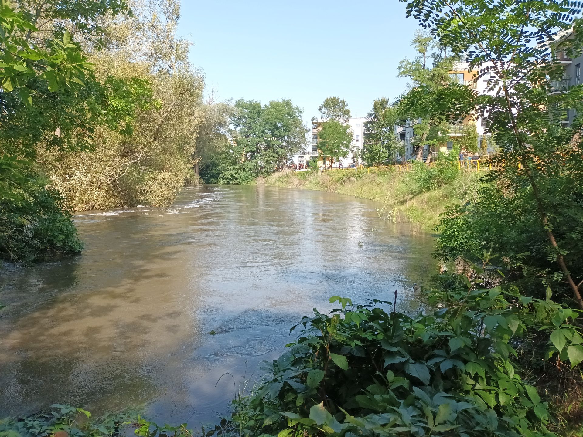 Słoneczne Stabłowice chronią się przed Bystrzycą