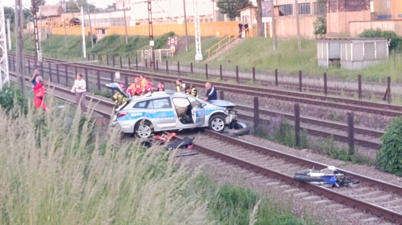 Policjant ranny na służbie. Trwa zbiórka