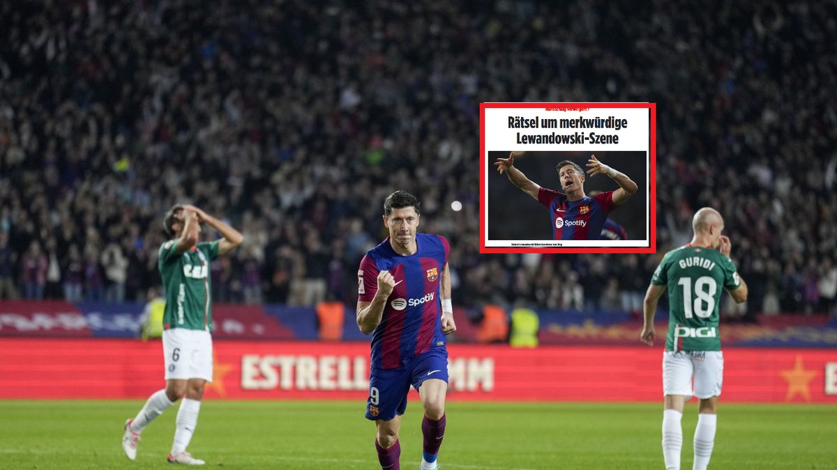 Na zdjęciu Robert Lewandowski. 