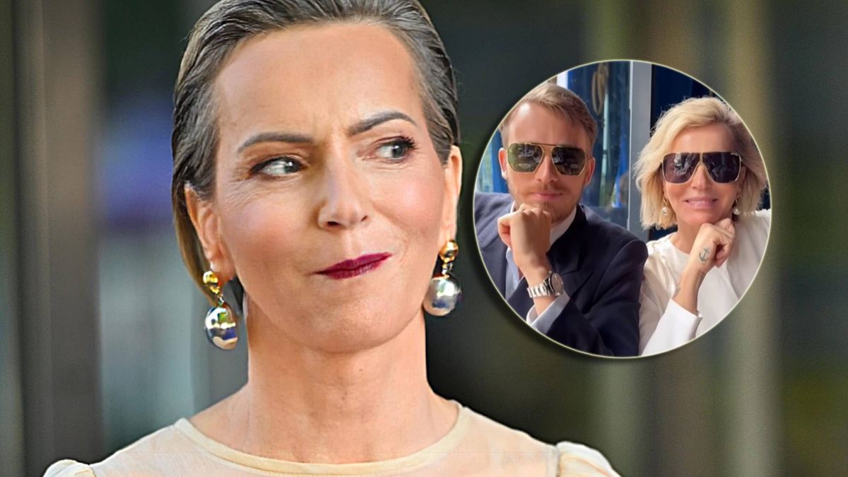 Paulina Smaszcz z synem