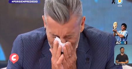 Program leciał na żywo. Nagle zaczął łkać