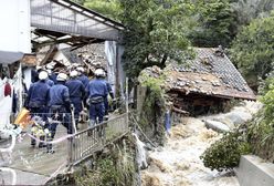 Ulewne deszcze w Japonii. Są zabici i ranni