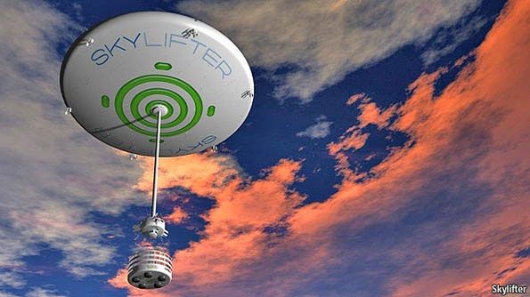 Balon w kształcie dysku zdolny przenieść 150 ton 1