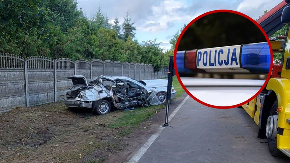 Samochód po wypadku