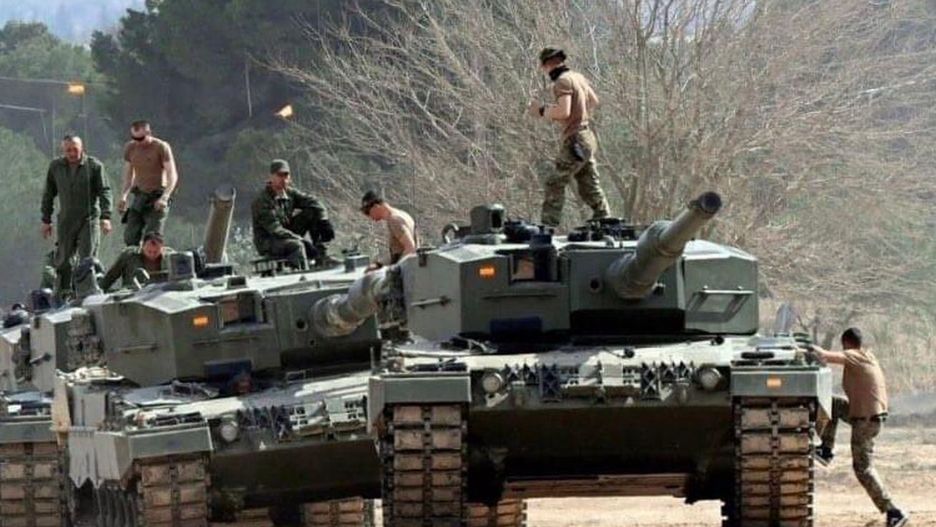 Hiszpańskie czołgi Leopard 2A4