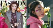 Lorde wącha kwiatki w nowej sesji