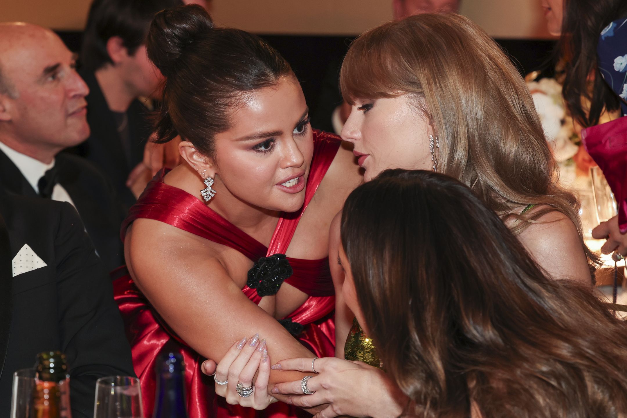 Selena Gomez i Taylor Swift na rozdaniu Złotych Globów