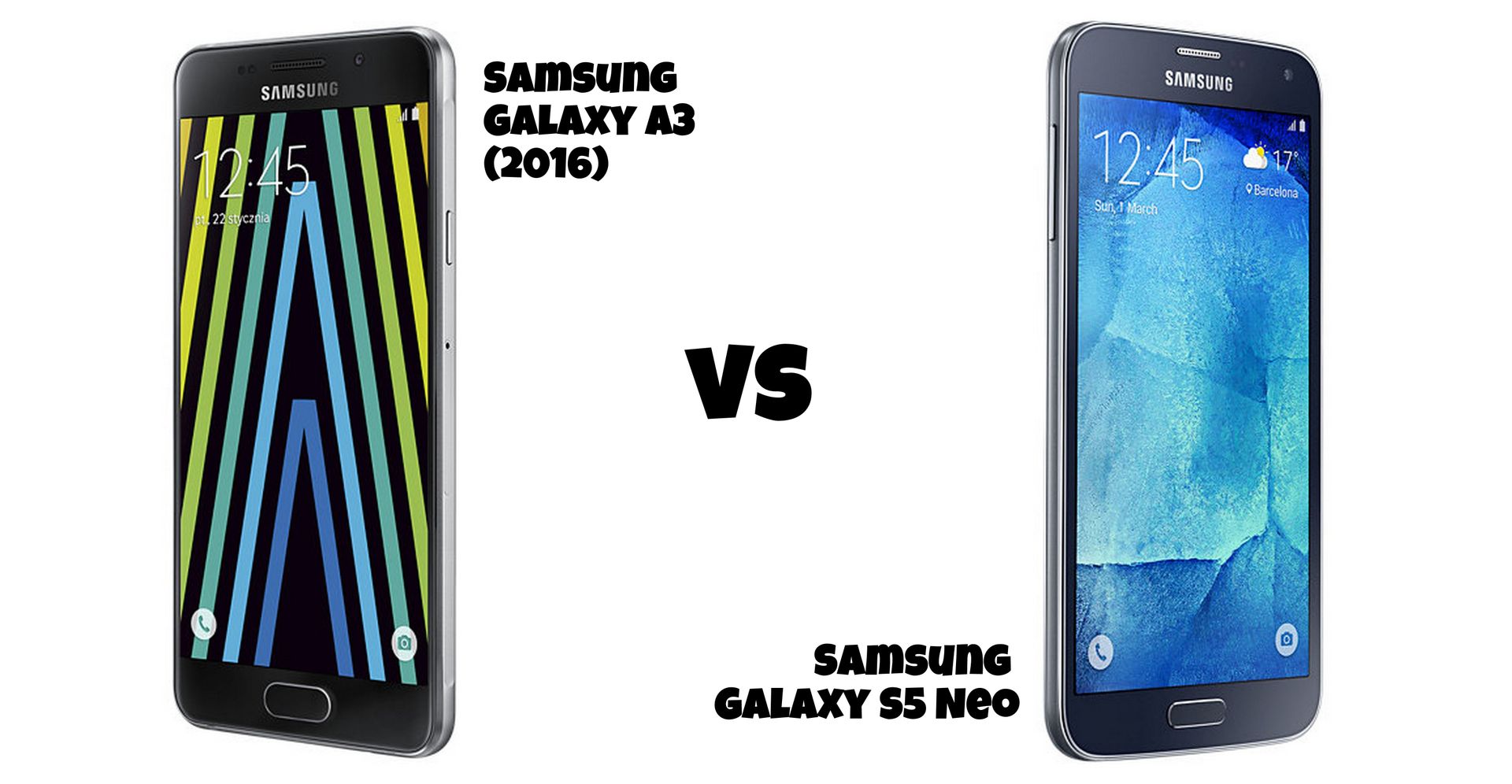 Samsung Galaxy A3 (2016) czy Samsung Galaxy S5 Neo? 1