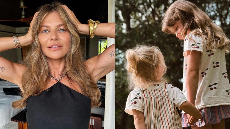 Anna Lewandowska relacjonuje wakacje córek u babci