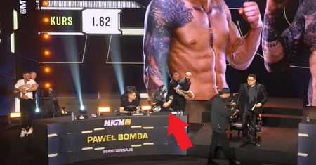 Operator kamery ucierpiał na konferencji. Zawalczy w High League?